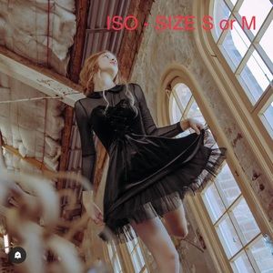 ISO - BlackMilk the Black Swan dress in S or M